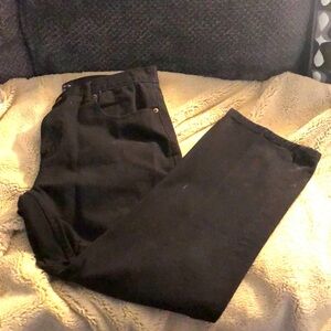 Men’s Architect Regular Fit Black Jeans 36x29